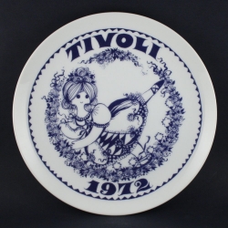  Tivoli/チボリのイヤープレート 1972