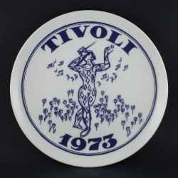  Tivoli/チボリのイヤープレート 1973