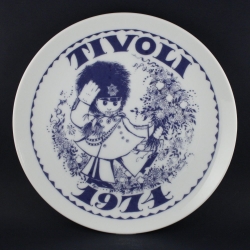  Tivoli/チボリのイヤープレート 1974