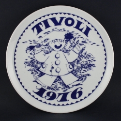  Tivoli/チボリのイヤープレート 1976