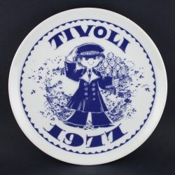  Tivoli/チボリのイヤープレート 1977