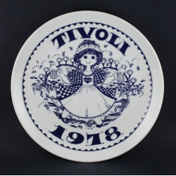  Tivoli/チボリのイヤープレート 1978