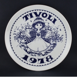  Tivoli/チボリのイヤープレート 1978