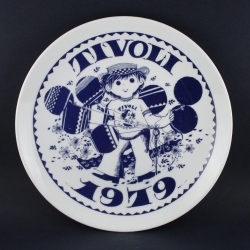  Tivoli/チボリのイヤープレート 1979