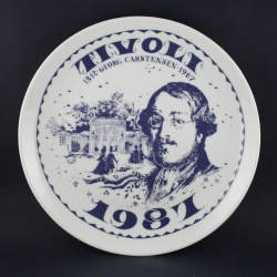  Tivoli/チボリのイヤープレート 1987