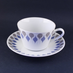 Lyngby Porcelain/リュンビュー・ポーセリン ティーカップ＆ソーサー Danild 66