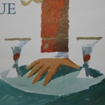  Ib Antoniデザイン オリジナルヴィンテージ観光ポスター L'Automne A Copenhague